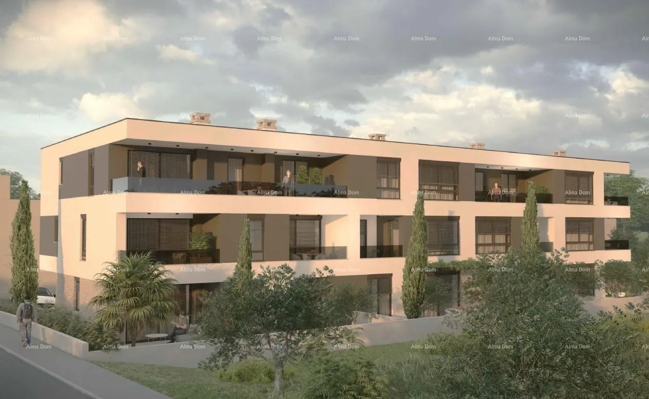 stan prodaja modernih stanova u novom stambenom projektu, pogled na more, štinjan, b4 - slika 6