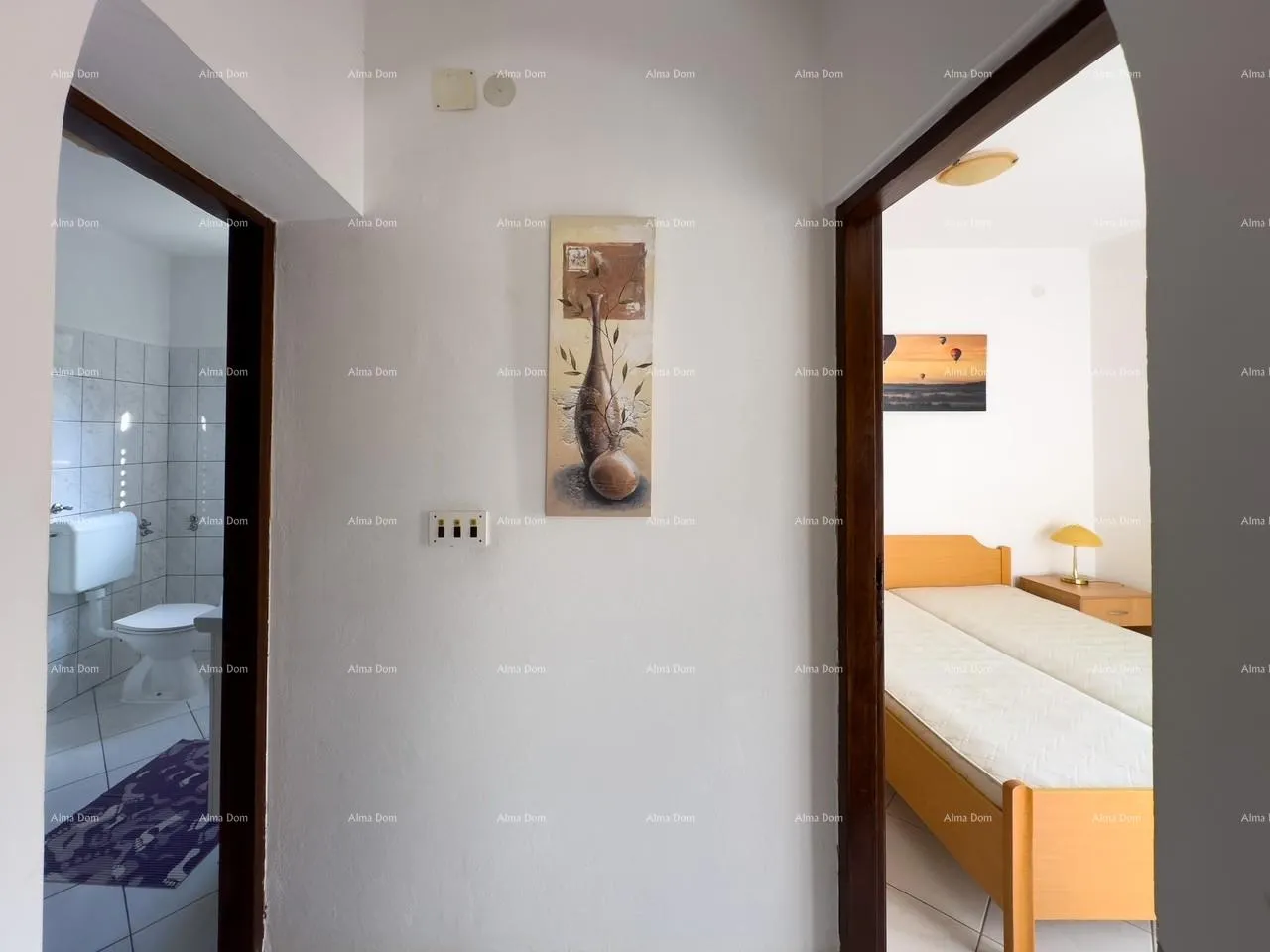 kuća prodajemo kuću sa sedam apartmana na velikoj okućnici sa bazenom i garažom. banjole - slika 14