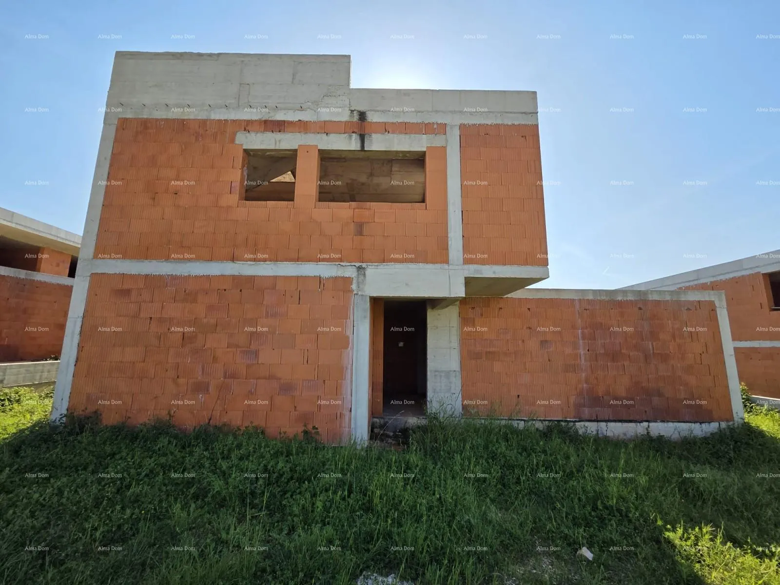 kuća samostojeća vila s bazenom i pogledom na more! krnica, peruški! - slika 9