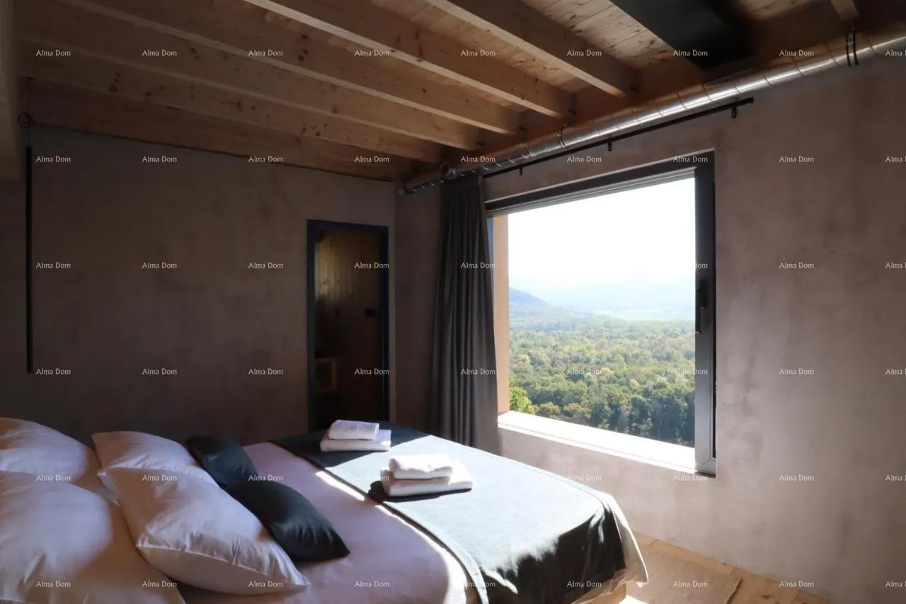kuća luksuzna vila s pogledom na motovun! - slika 30
