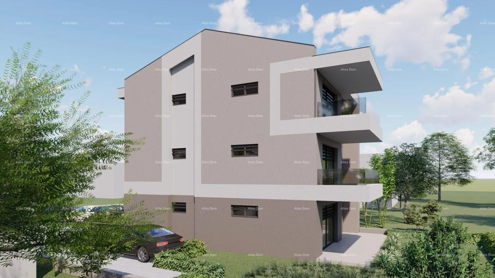 stan novi projekt – stan u valbandonu, 650 m od mora. novogradnja. - slika 9