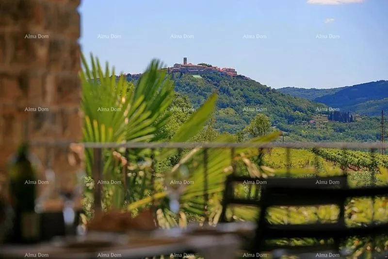 kuća kamena kuća sa bazenom i panoramskim pogledom. blizina livada. - slika 2