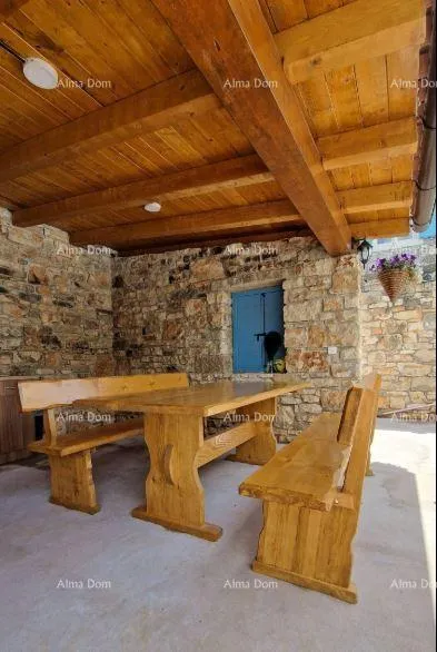 kuća renovirana istarska kamena kuća s bazenom. lovreč. - slika 12