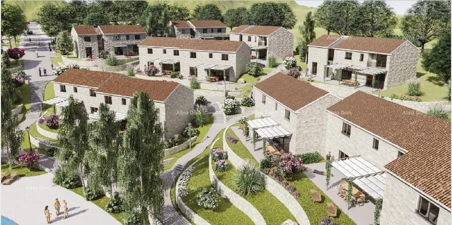 građevinsko zemljište zona t2, teren sa projektom za turističko naselje - slika 13