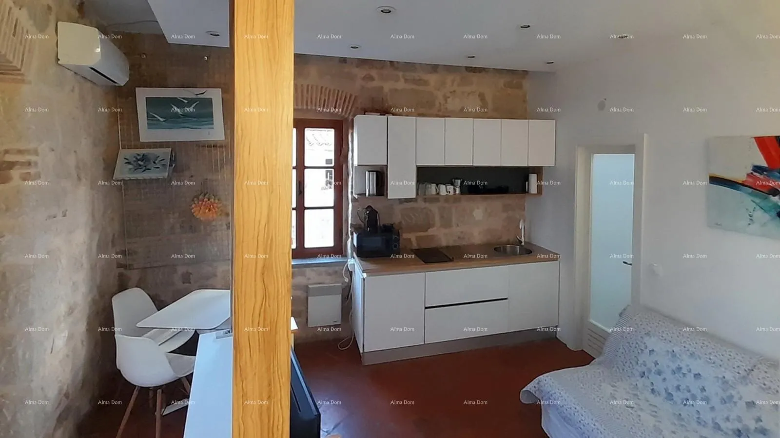 kuća funtana, prodaje se kamena kuća s pogledom na more - slika 11