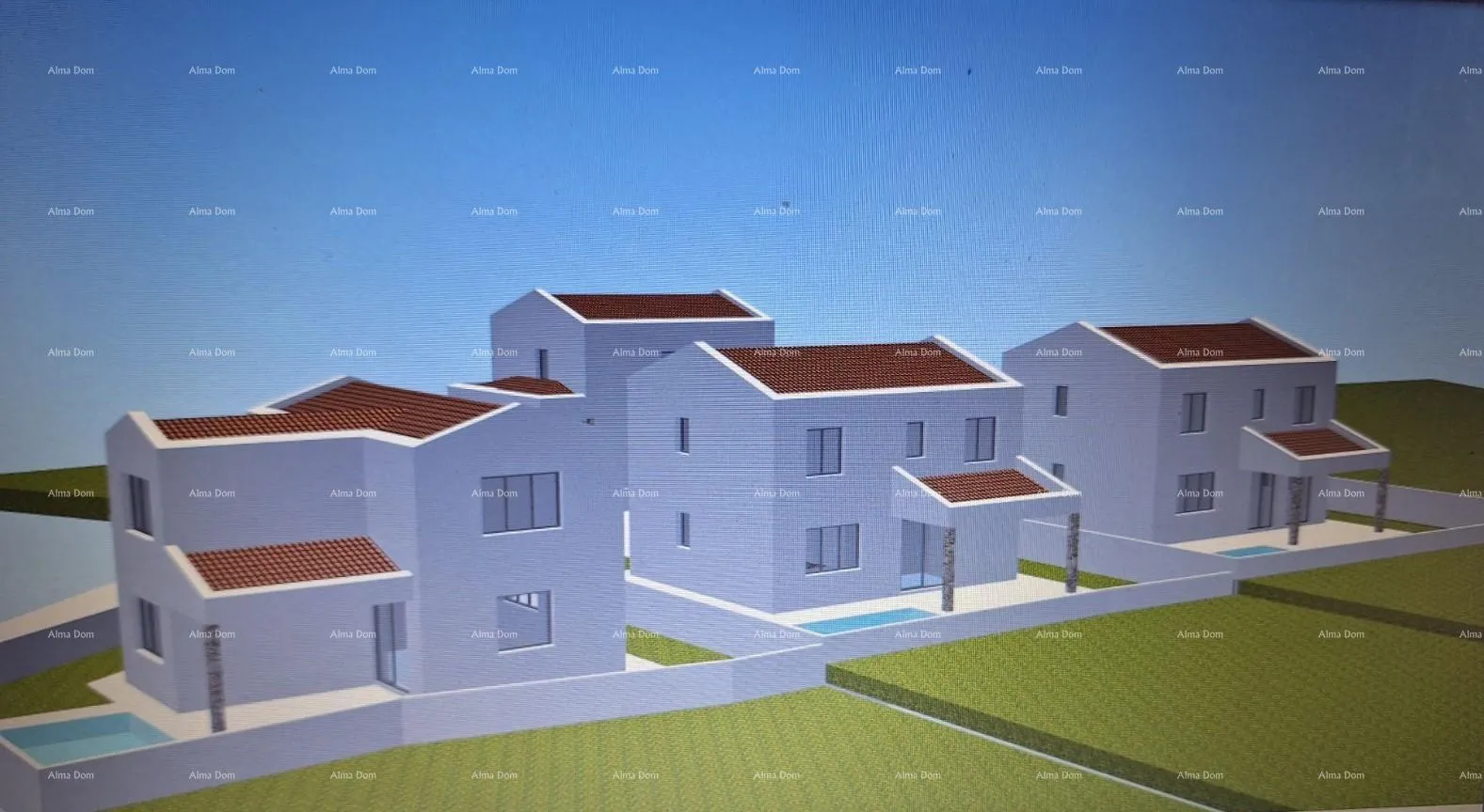 građevinsko zemljište prodaje se građevinsko zemljište sa projektima , filipana - slika 4