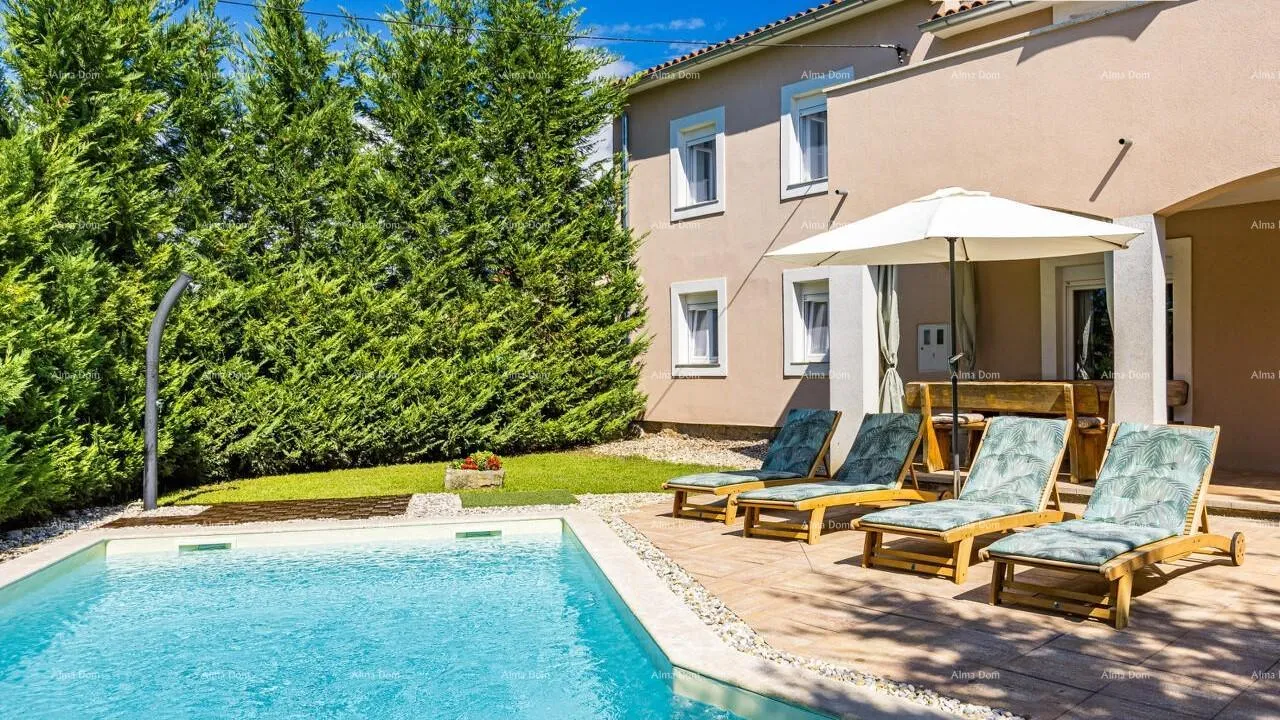 kuća prekrasno obnovljena istarska kuća s privatnim bazenom svetvinčenat - slika 8