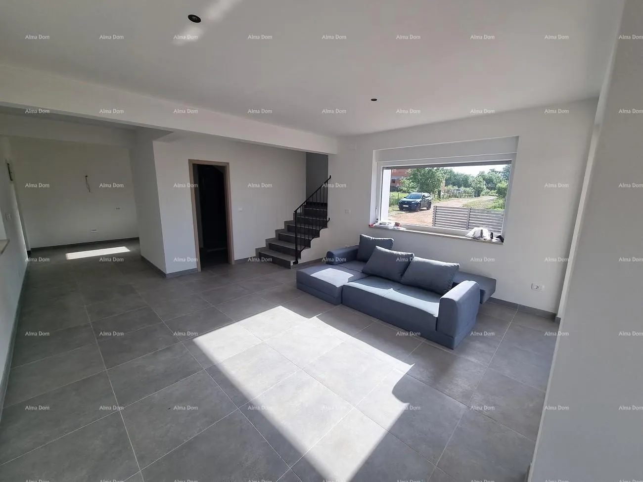 kuća moderna duplex kuća s krovnom terasom i panoramskim pogledom na more - slika 2