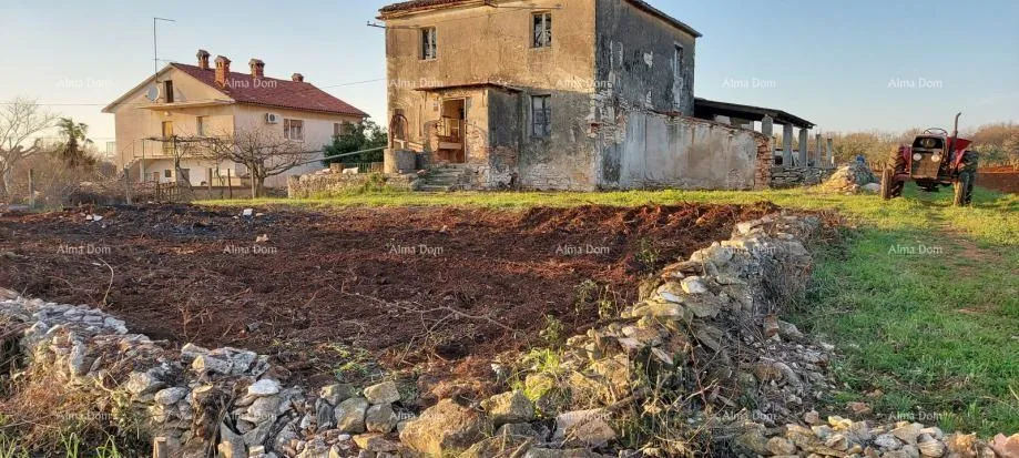 kuća galižana –kamena kuće s građevinskim zemljištem i šternom - slika 2