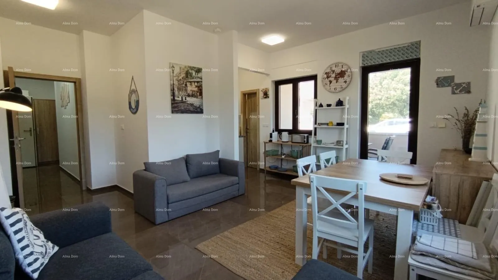 stan apartman s terasom, parkirnim mjestom i zajedničkim bazenom – premantura - slika 3
