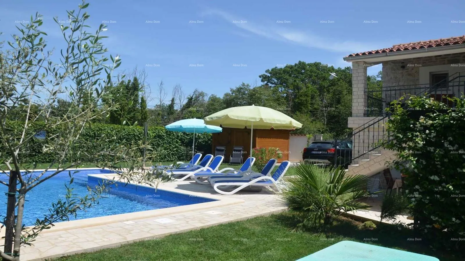 kuća moderna, rustikalna kamena vila s bazenom, poreč! - slika 3