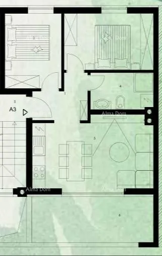 stan prodaja stanova u novom stambenom projektu, pula - slika 3