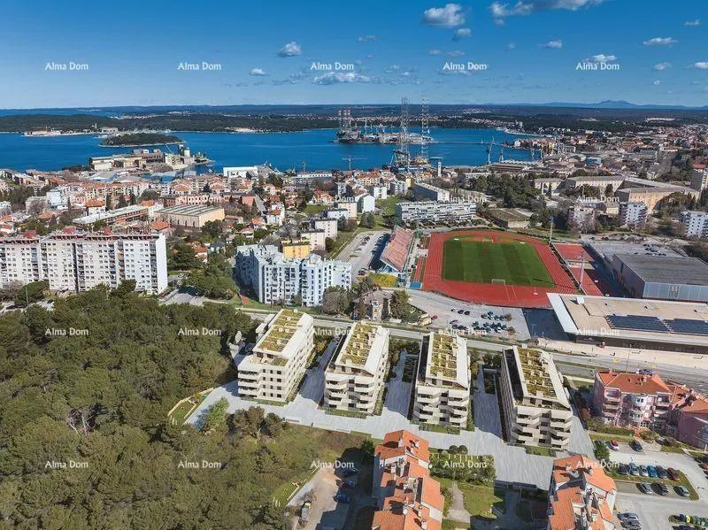 Stan Prodaja stanova u novom stambenom projektu na eksluzivnoj lokaciji, 300 m od mora, Pula, Stoja.S4-Z1