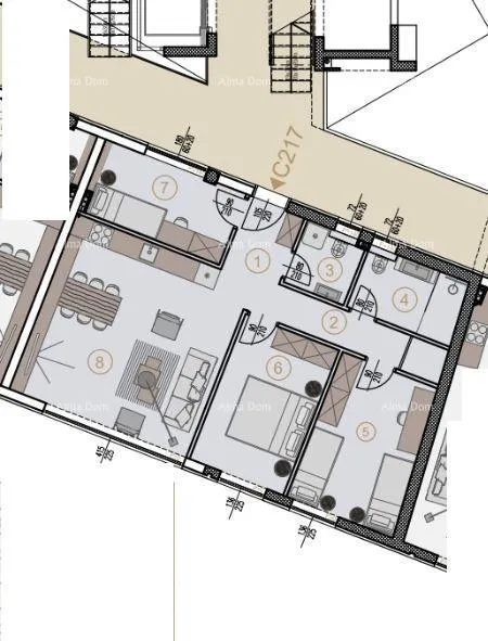 stan prodaja stanova u novom poslovno - stambenom projektu, poreč - slika 7