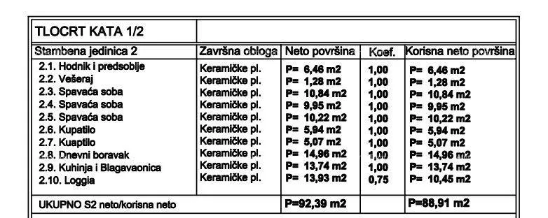 stan trosoban stan s velikom terasom - slika 10