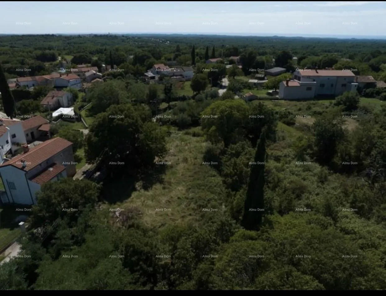 građevinsko zemljište prodaja građevinskog zemljišta sa projektom, višnjan - slika 2