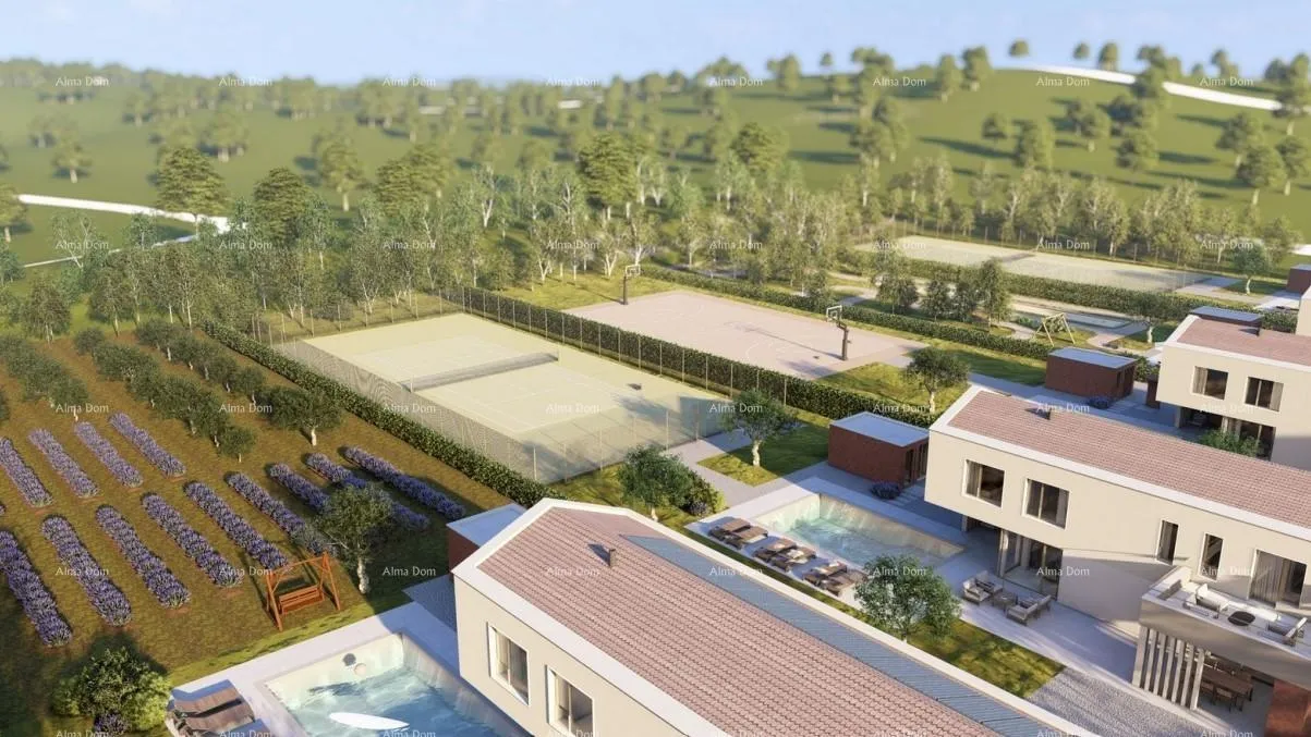 kuća prodaja samostojećih vila s bazenom u luksuznom, stambenom projektu, labin! - slika 4