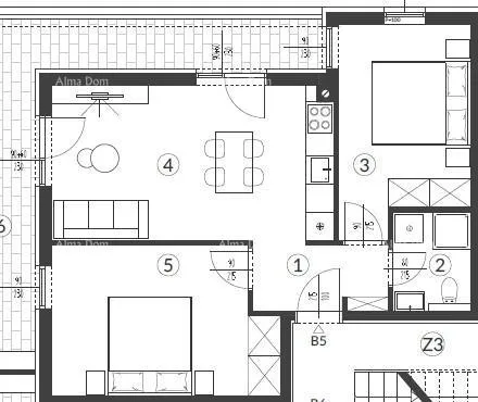 stan moderan stan u novom projektu, pula! b5 - slika 7