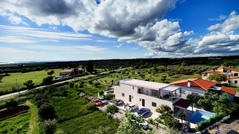 kuća prodajemo prekrasnu duplex kuću sa bazenom i sa pogledom na more i brijune, u galižani - slika 12