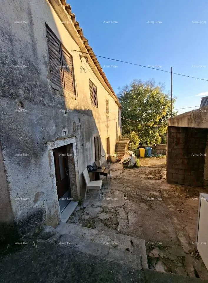 kuća stara kamena kuća s okućnicom, blizu pazina - slika 2