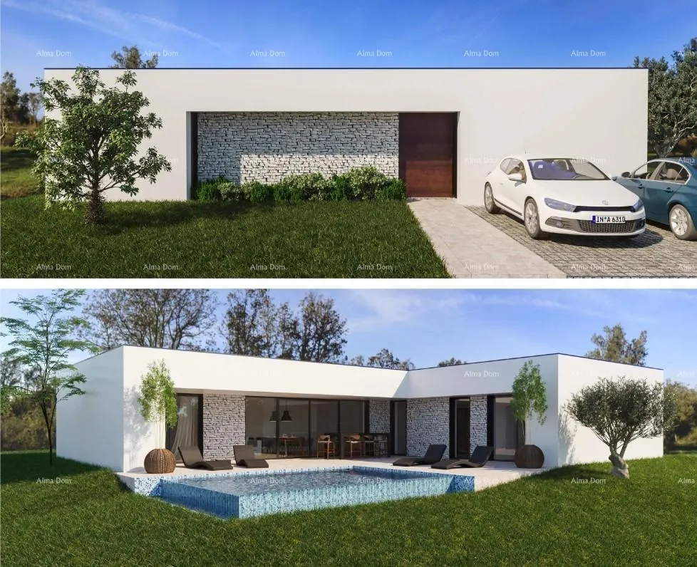 kuća projekt za novogradnju vile u medulinu! - slika 7