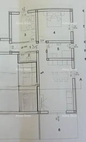 stan novigrad – novogradnja, stan 78 m² s terasom od 13 m². - slika 3