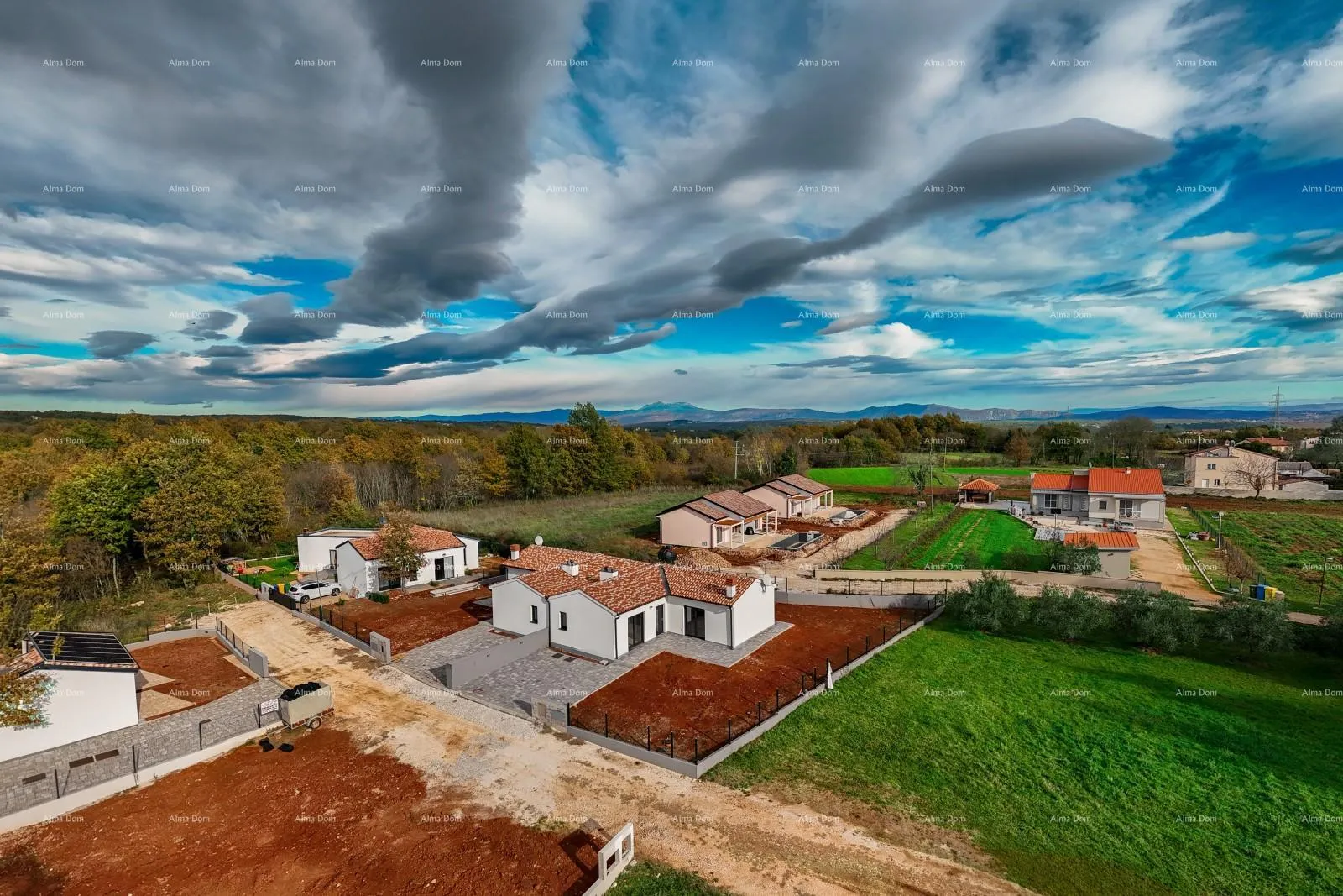 kuća barban, kožljani - novogradnja / dupleks, lijevi dio. ekolloško mjesto - slika 5