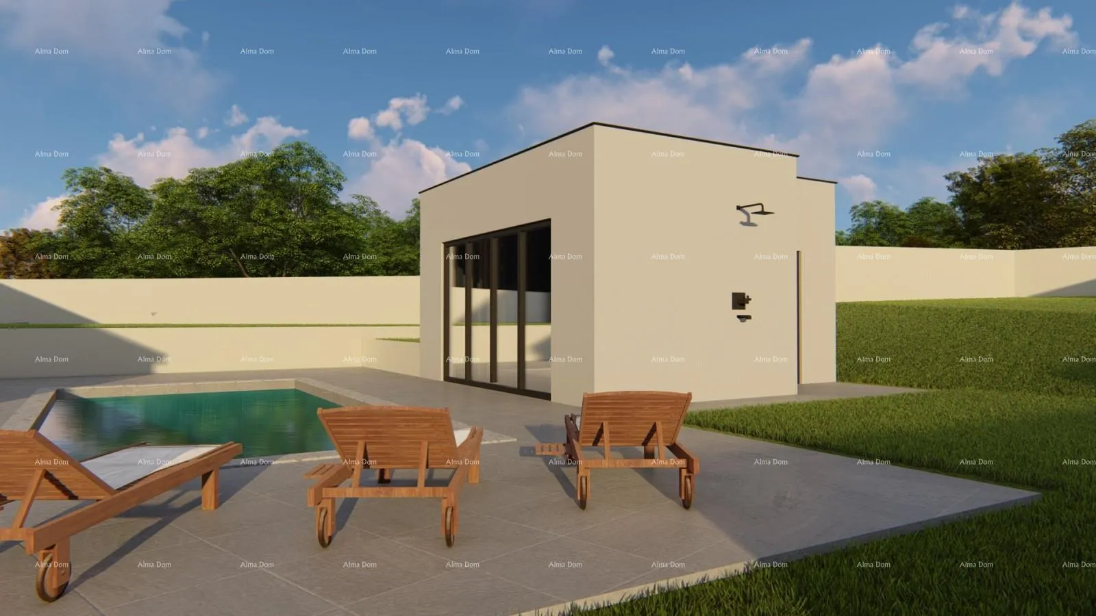 kuća projekt kuće u kršanu - slika 5