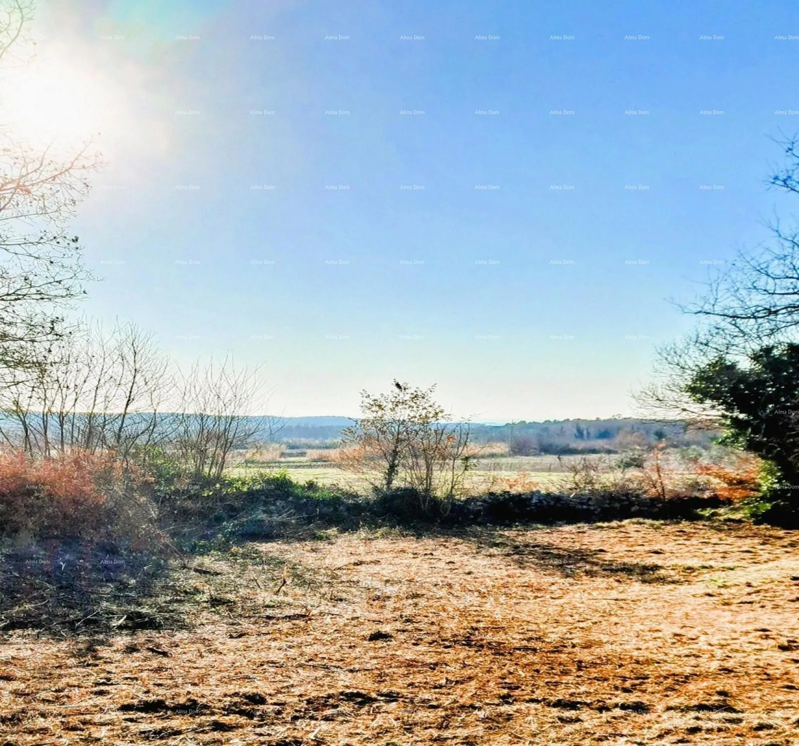 građevinsko zemljište gađevinsko zemljište 3.500 m² u malom selu blizina višnjana prema selu bačva. - slika 3