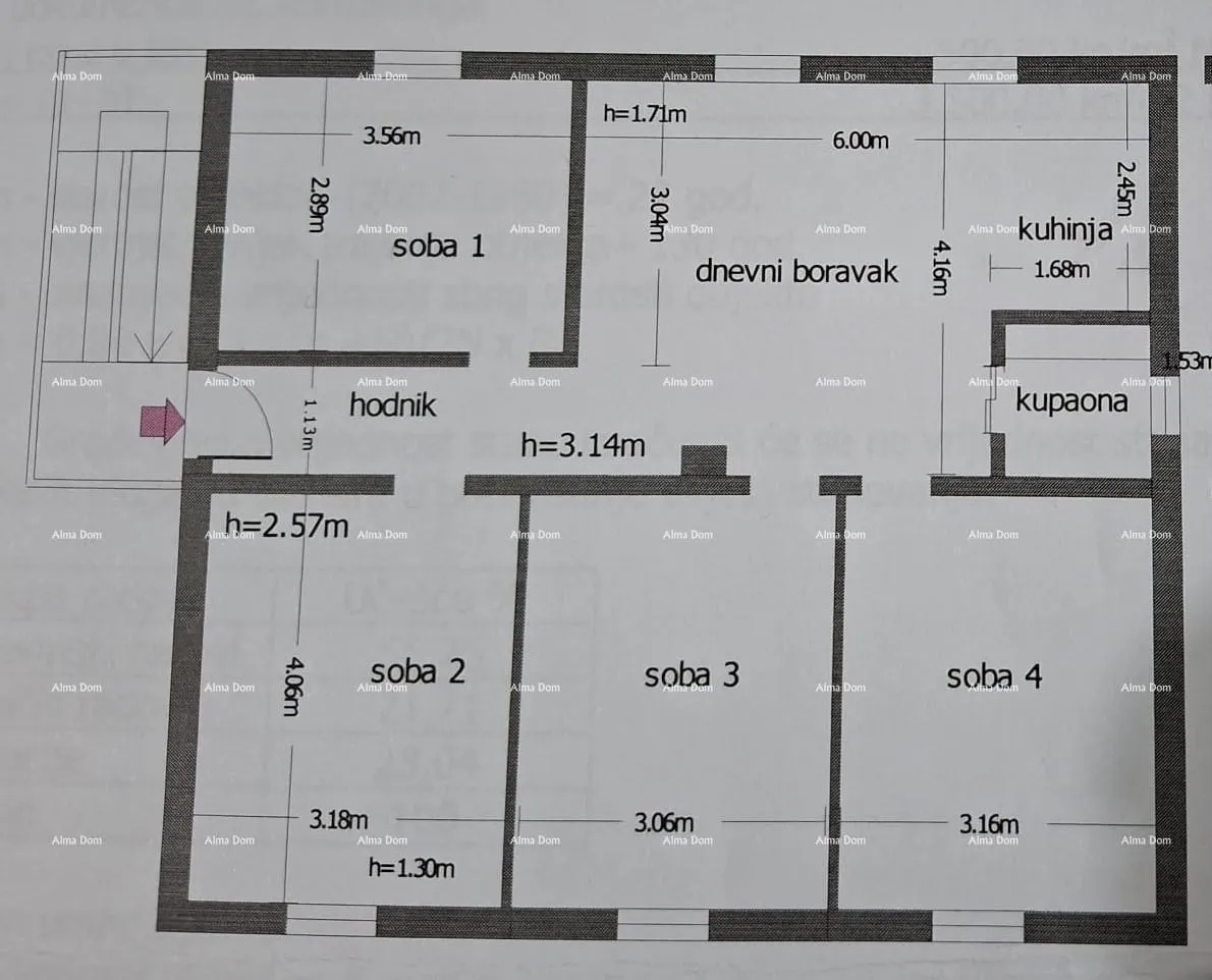 stan prodaje se stan u banjolama – 81 m², blizina mora - slika 23