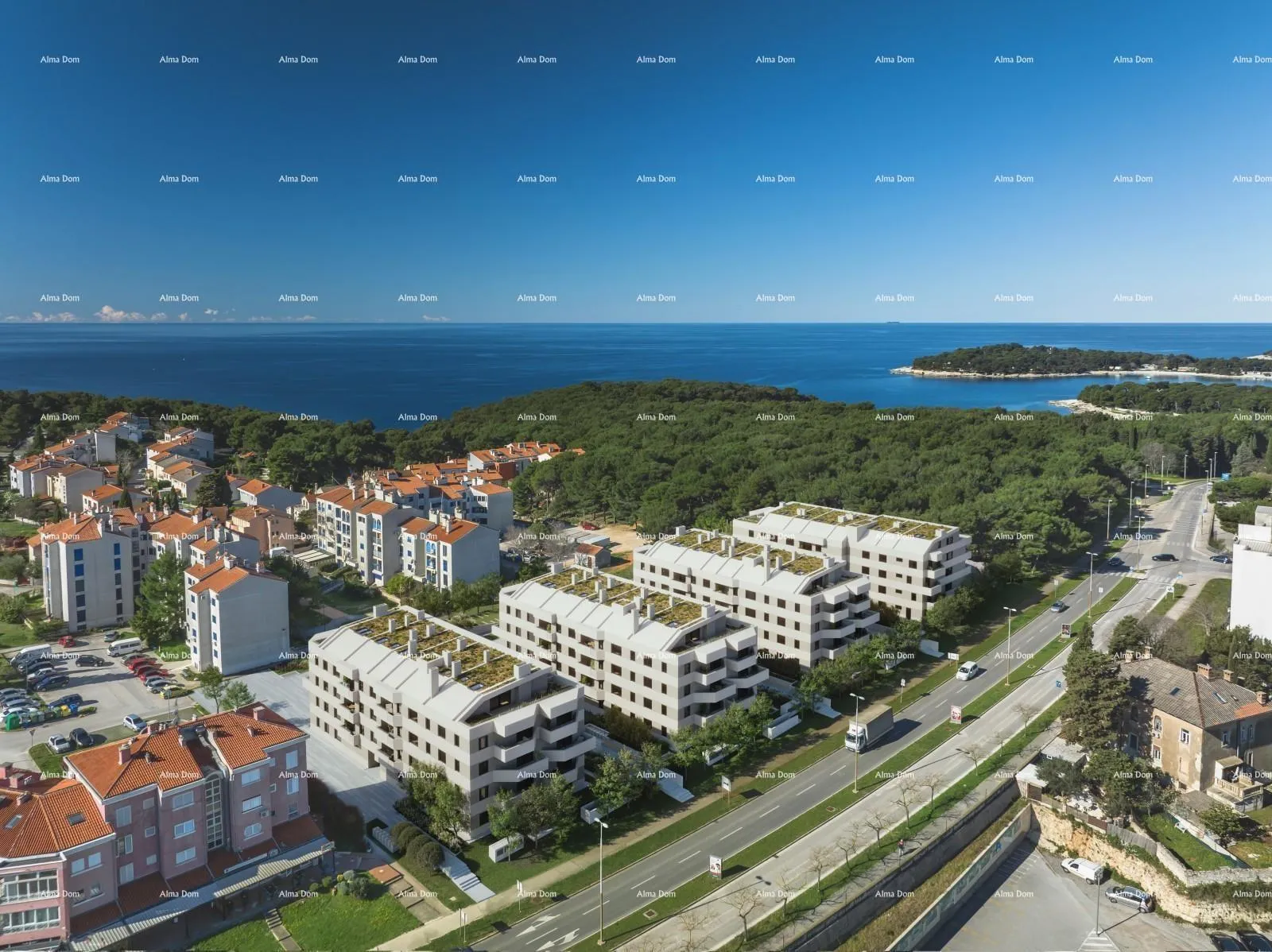 Stan Prodaja stanova u novom stambenom projektu na eksluzivnoj lokaciji, 300 m od mora, Pula, Lungomare