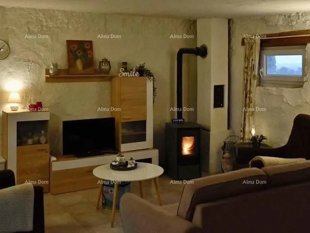 kuća kamena vila s dodatnim apartmanom i konobom , sveti lovreč - slika 5