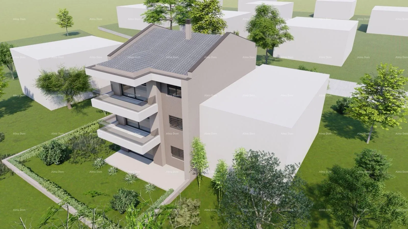 stan novi projekt – stan u valbandonu, 650 m od mora. novogradnja. - slika 8