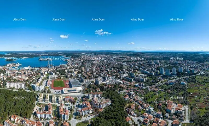 Stan REZERVIRANO!Prodaja stanova u novom stambenom projektu na eksluzivnoj lokaciji, 300 m od mora, Pula, Veruda!S13-Z2
