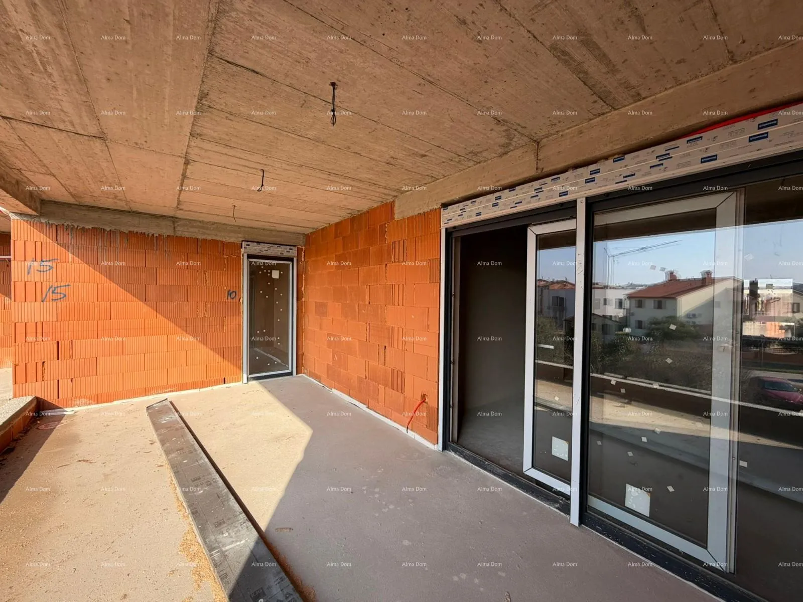 stan penthouse, stan s garažom i pm, u novom stambenom kompleksu, valdebek, pula! zg6 s4 - slika 9