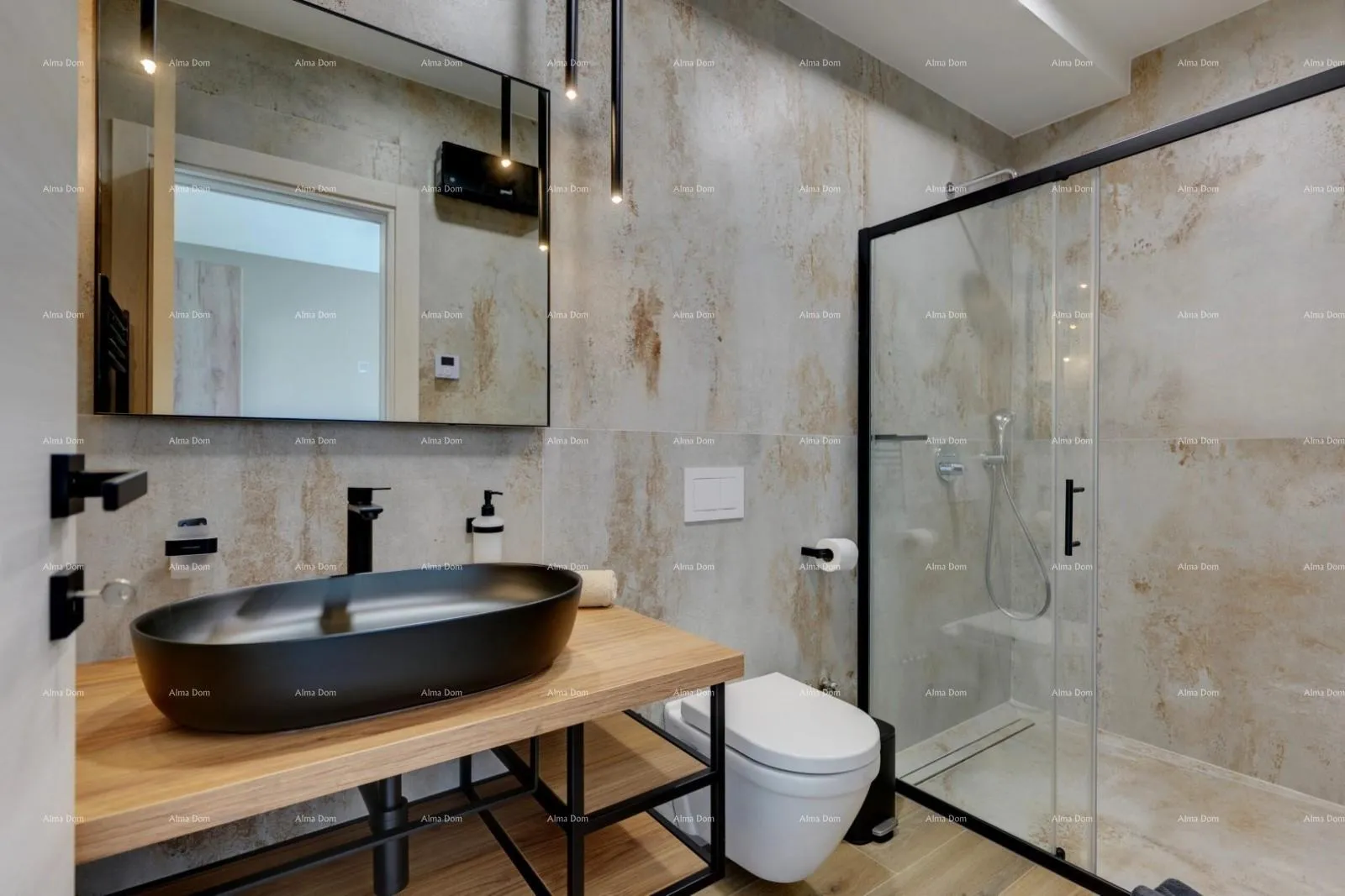 kuća moderna villa s bazenom i saunom, marčana! - slika 27