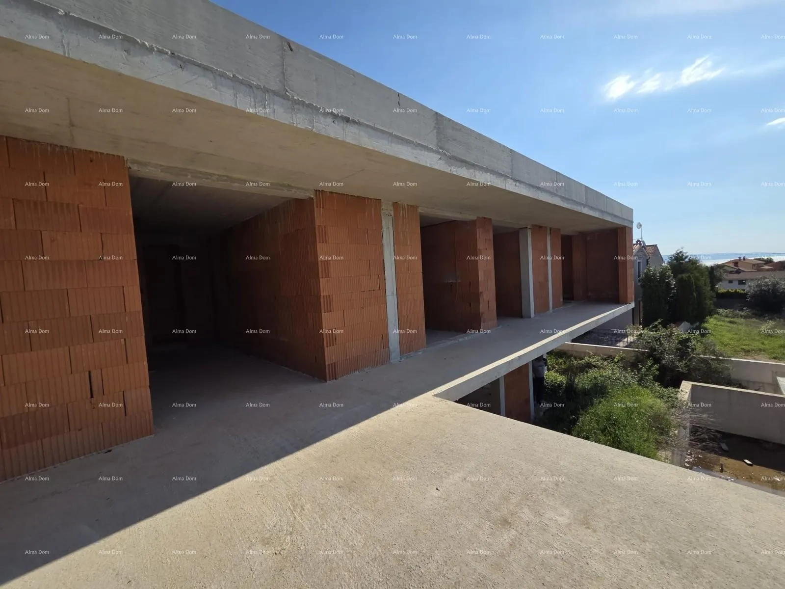 kuća samostojeća vila s bazenom i pogledom na more! krnica, peruški! - slika 11