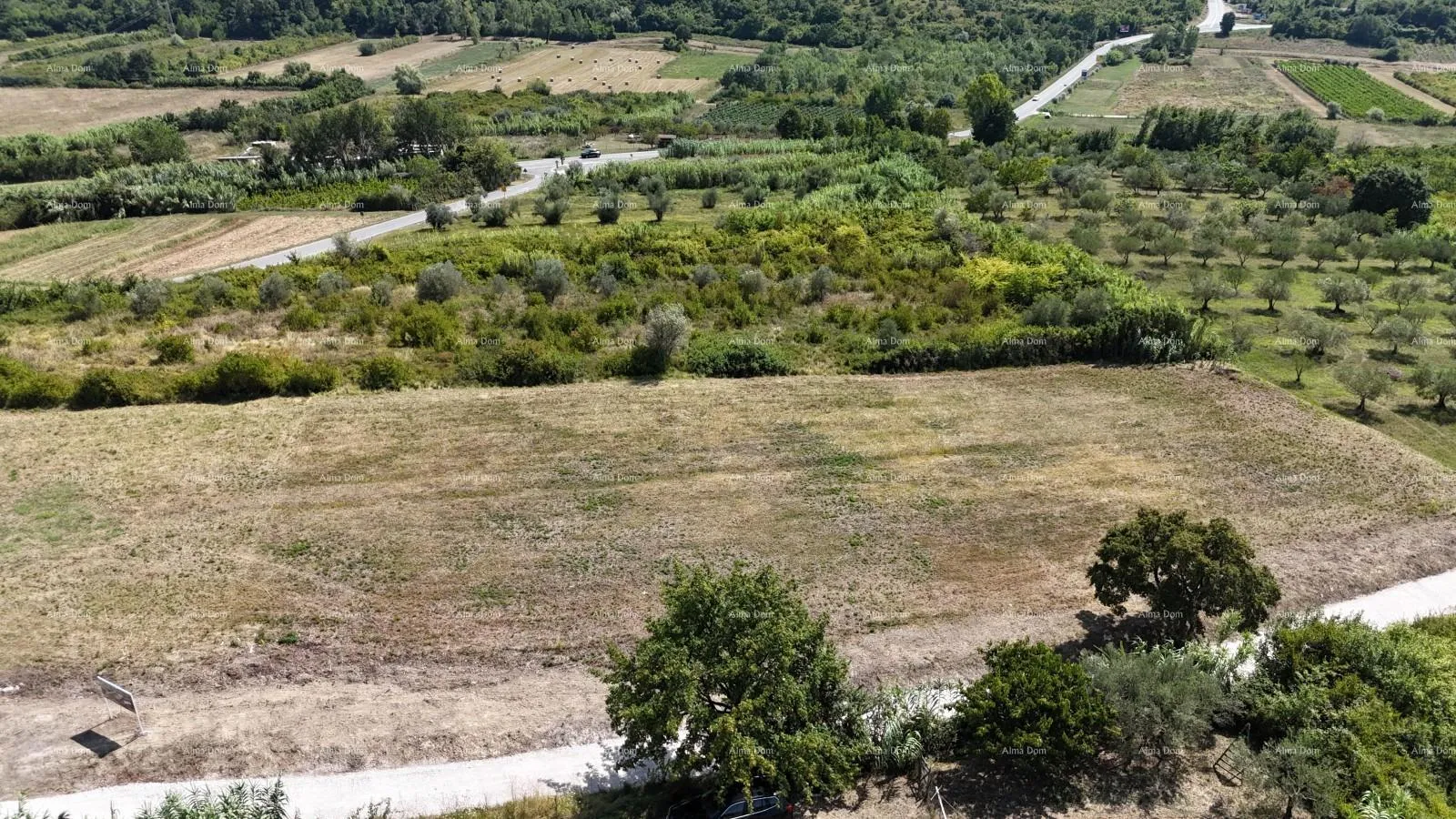građevinsko zemljište prodaja građevinskih parcela sa pogledom na more, za izgradnju stambenih objekata, buje! - slika 8
