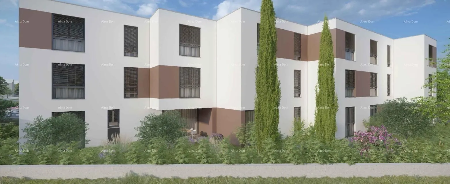 stan penthouse, stan 132m2, garaža + pm, u novom stambenom kompleksu, valdebek, pula! - slika 6