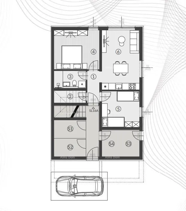 stan prodaja stanova u novom stambenom kompleksu, štinjan! 16a - slika 12