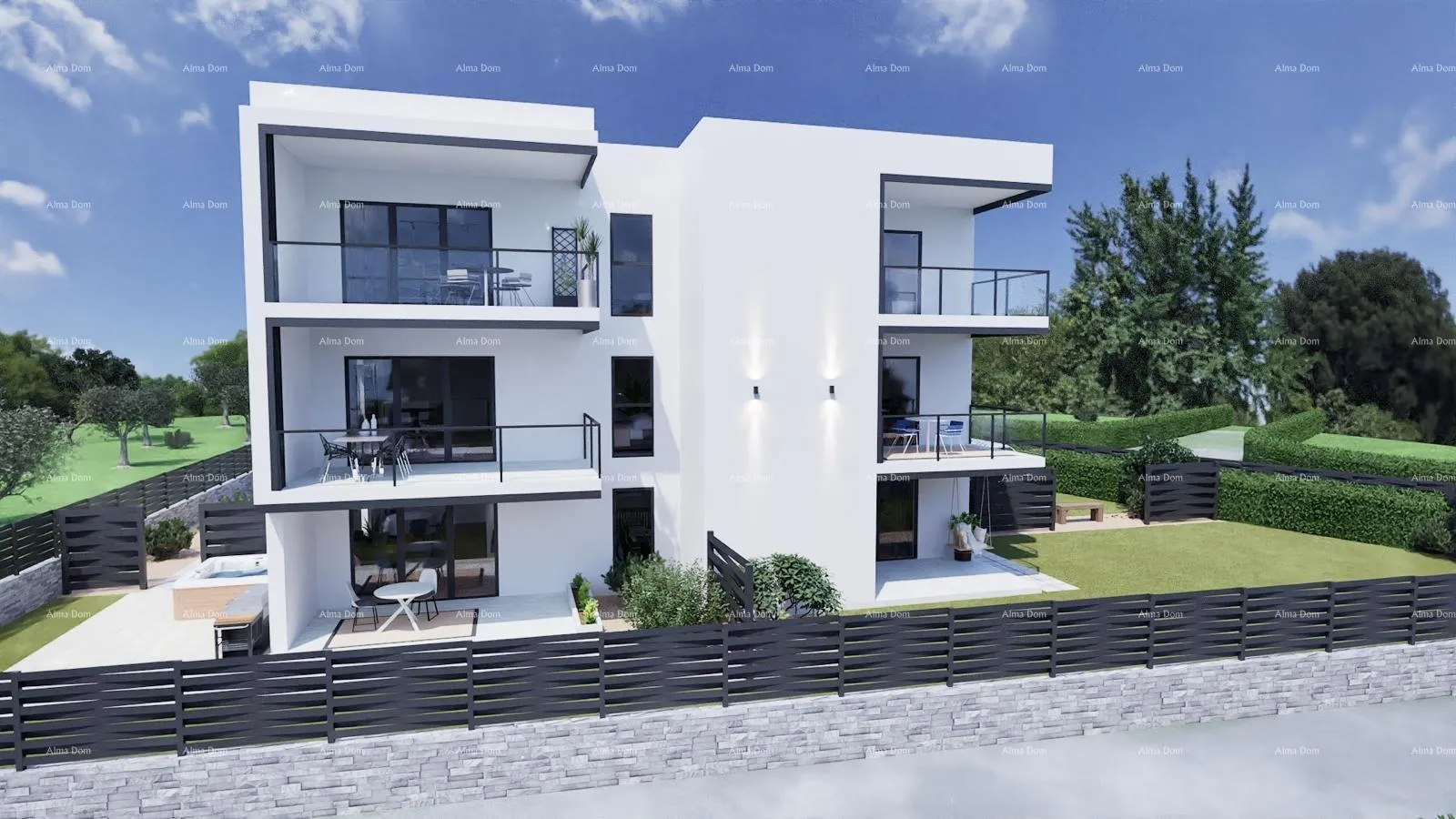 stan peroj! prodaja stanova s pogledom na more, u novom stambenom projektu! a5 - slika 15