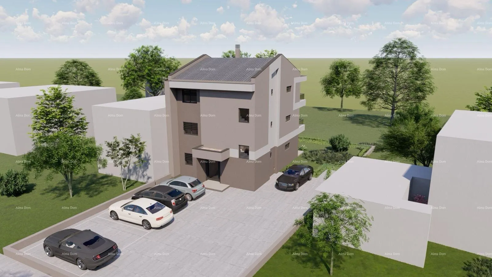 stan novi projekt – stan u valbandonu, 650 m od mora. novogradnja. - slika 5