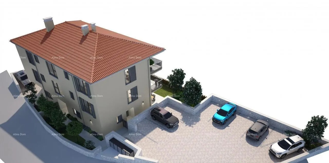 građevinsko zemljište građevinsko zemljište s dozvolom za izgradnju 6 luksuznih apartmana – kaštel - slika 6