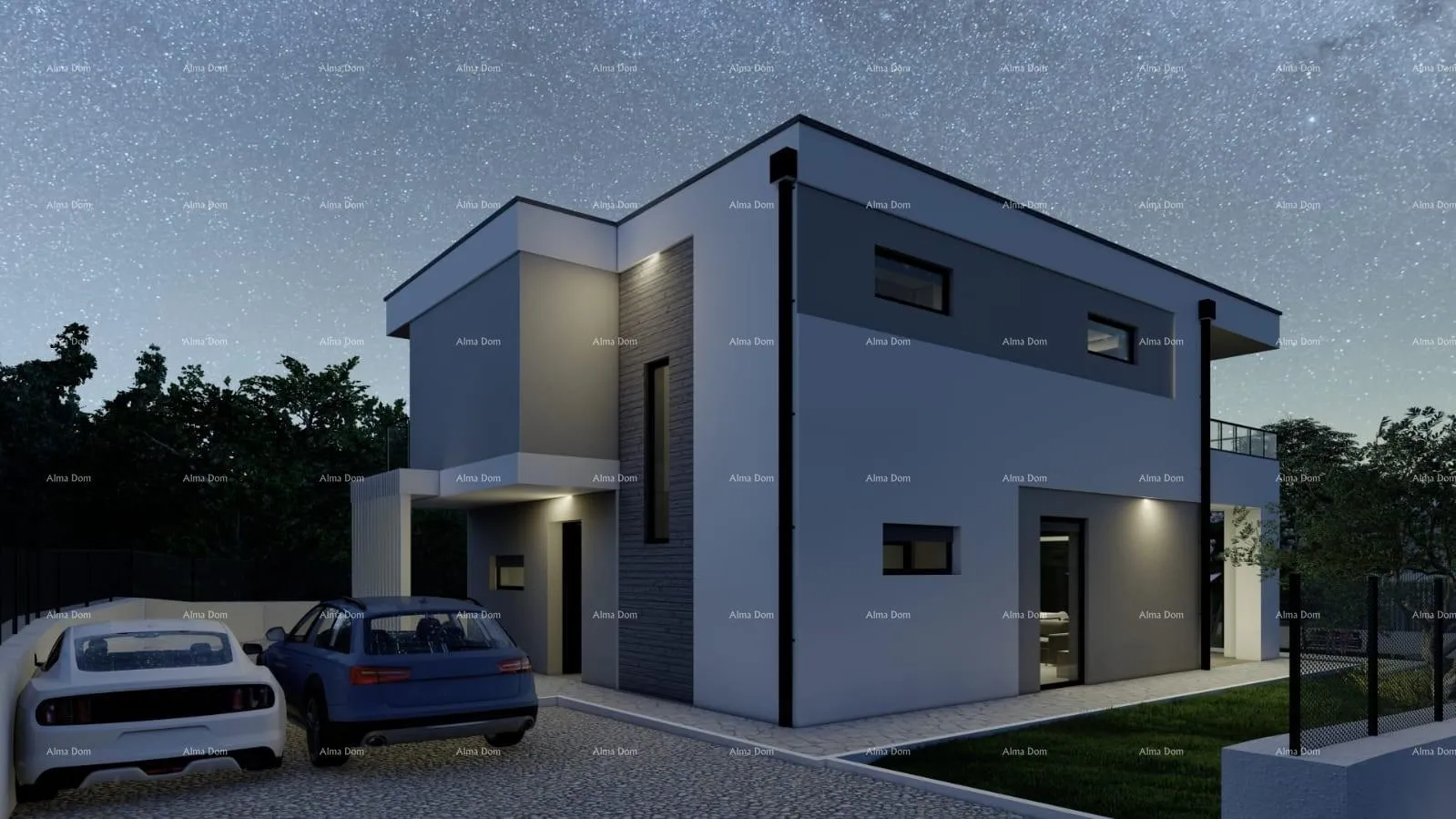 kuća galižana - prodaja moderne kuće s bazenom i pogledom ma more - slika 8