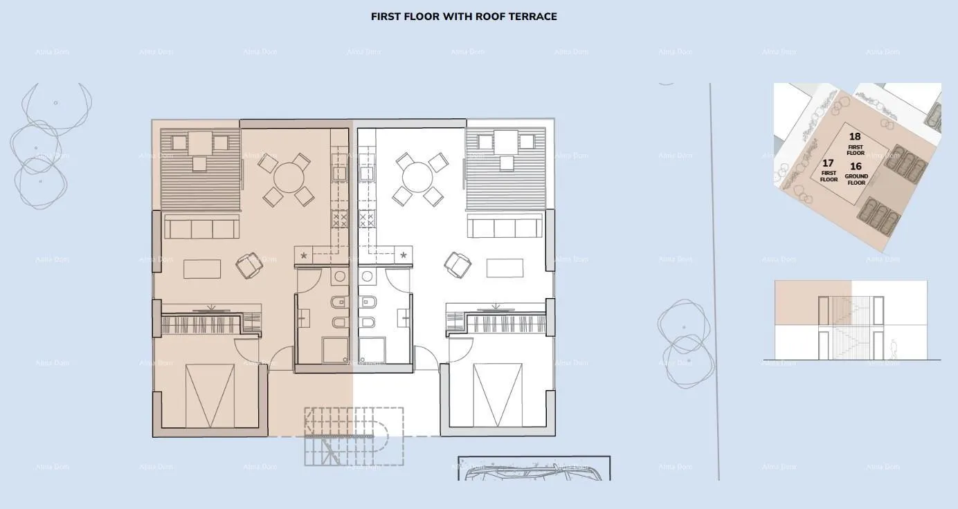 stan prodaja apartmana u novogradnji, 5 minuta od plaže, umag! a17 - slika 8