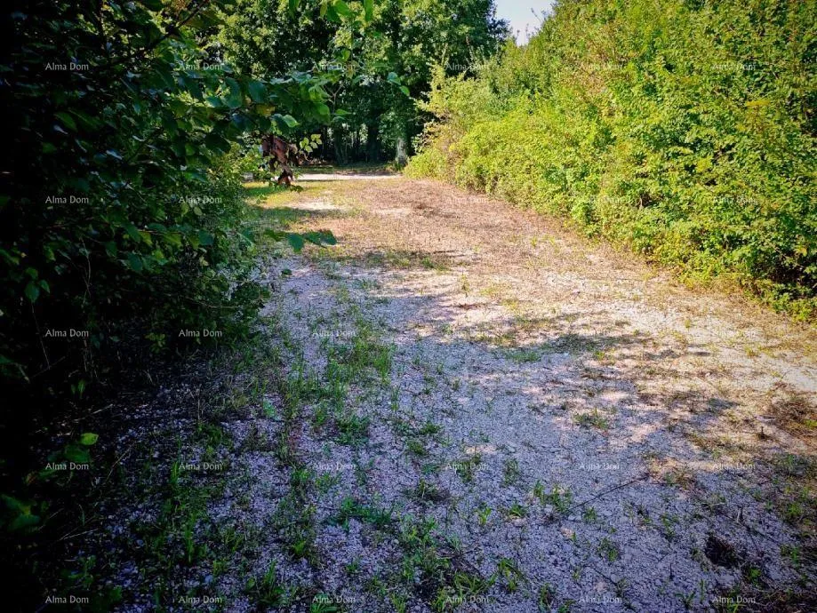 građevinsko zemljište prodaje se građevinski teren, kršan, 761 m2 sa građevinskom dozvolom - slika 6