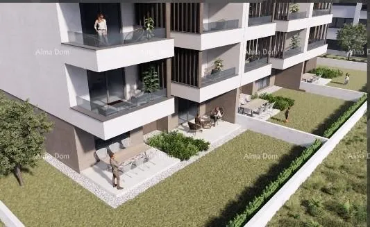 Stan Stan u novogradnji sa dva garažna mjesta i vrtom, blizina centra grada i mora, - Stan D (PENTHOUSE) - Pula