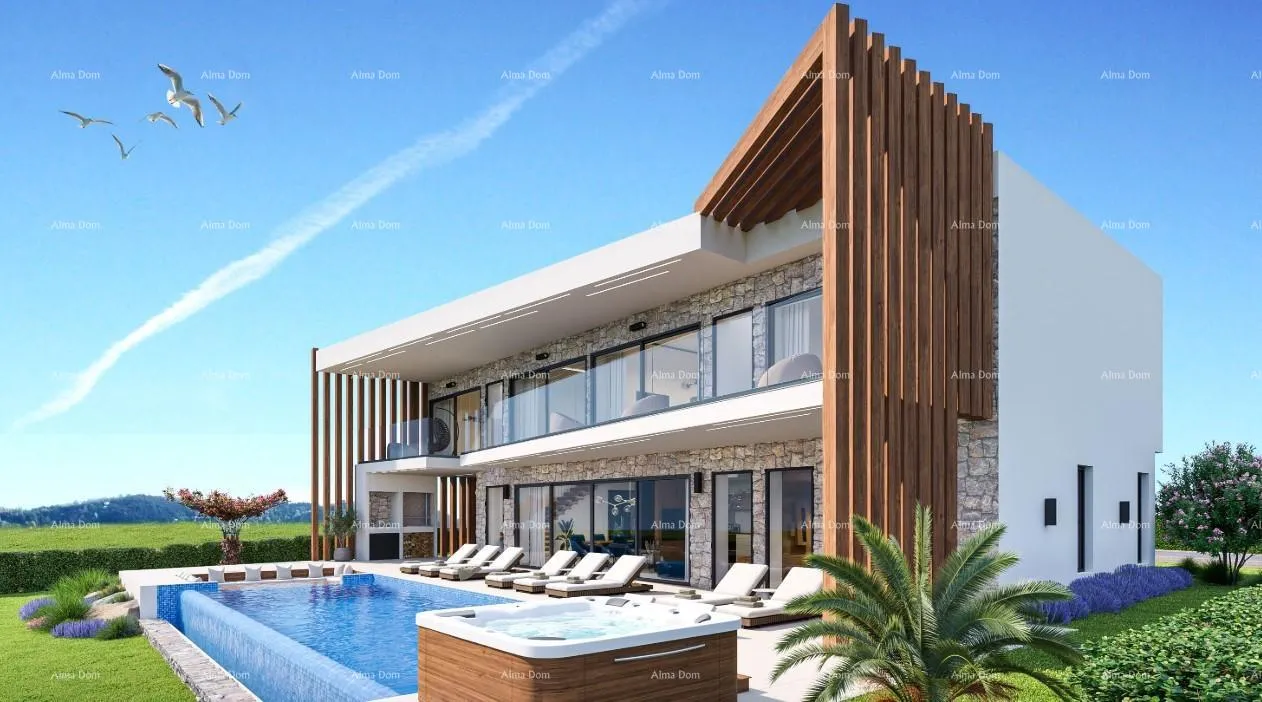 kuća prodaje se moderna vila, kaštelir. - slika 5