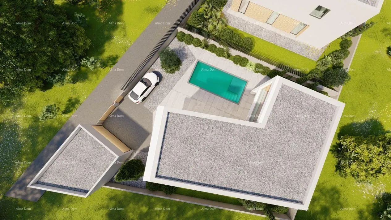 kuća prodaje se kuća rih-bau, sa pogledom na more u pomeru - slika 7