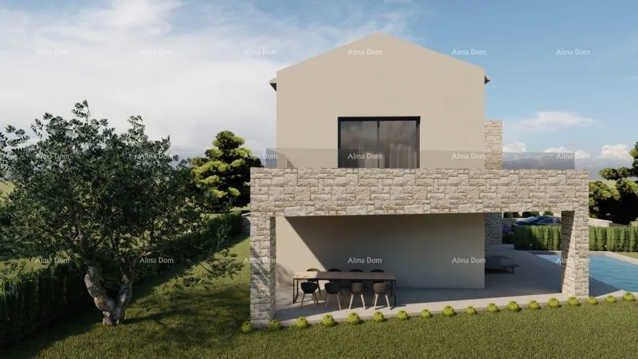 građevinsko zemljište prodaje se građevinsko zemljište sa započetom gradnjom – vižinada - slika 4
